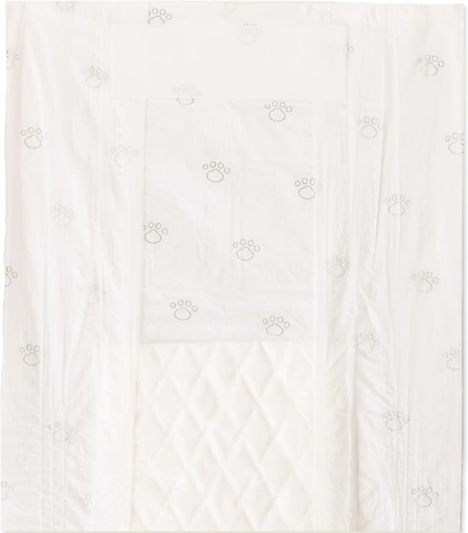 Amazon Basics Male Dog Diapers, 30 Count, Small, Ultra Absorbent Disposable Wrap with Secure Fit, Leakproof and Comfortable