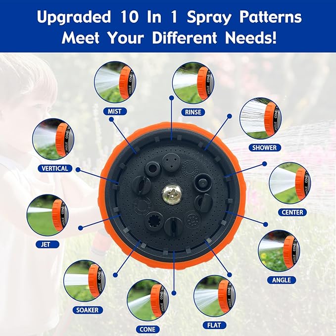 Dog Shower Attachment Water Hose Nozzle Sprayer Set with Metal 3-Way Shower Diverter & 6.6 Ft Long Hose for Bathroom Shower Arm Easy Indoor Outdoor Pet Pup Dog Washing Hose attachment