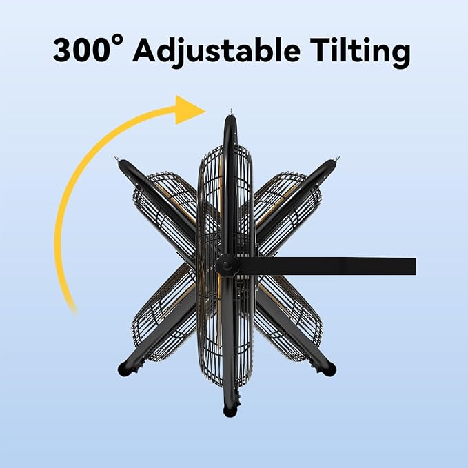 2PCS 20 Inch Wall Metal Fan Pro Remote Control, High Velocity Wall Mount Fans for Commercial, Residential, Warehouse, Covered Patio, Shop, Garage, Barn 3 Speed 5200 CFM UL Safety Listed