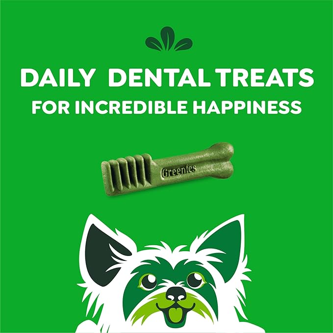 Greenies Original Teenie Dental Dog Treats, 3 oz. Pack (11 Treats)