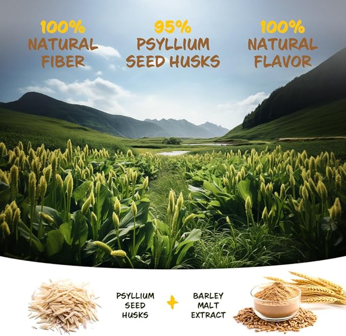 FiberSyl Ovatasyl Prebiotics for Cats Digestive Health - Cat Fiber Supplements for Constipation Relief & Support - Psyllium Husk Seed to Support Digestion Problems - Cat Stool Hardener - 60 Capsules