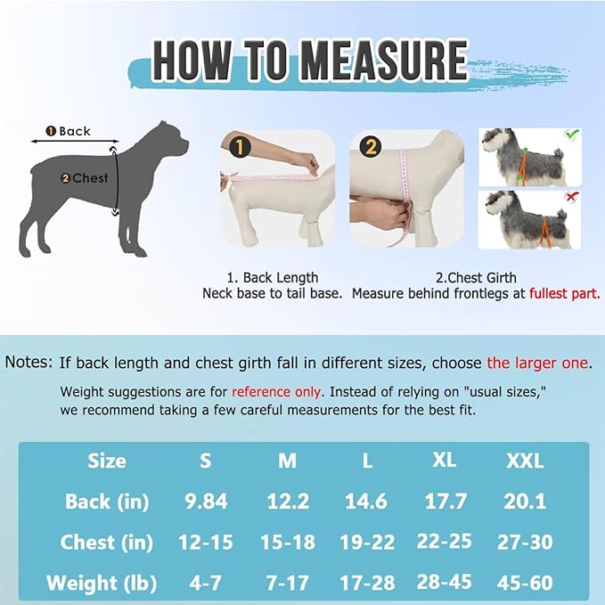 Lukovee Recovery Suit for Dogs, Onesie Surgery Recovery Suit for Female Male Dogs, Abdominal Wounds Cone E-Collar Alternative Prevent Licking Spay Recovery Suit (Grey,Large)