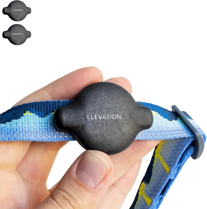 Elevation Lab TagVault™ Compact AirTag Dog Collar Mount (2 Pack) - IP68 Waterproof, Doesn't Dangle, Fits All Width Collars