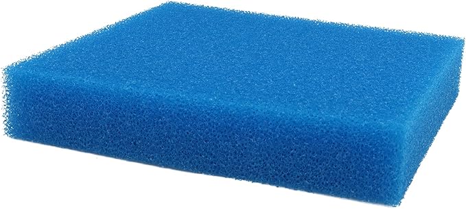 Aquarium Bio Sponge Pad Filter Media for Fish Tank,20/30/40PPI Open Cell Coarse Foam Block Foam Pre Filter Sponge (11" Lx 10.25" W x 2" H 20PPI)