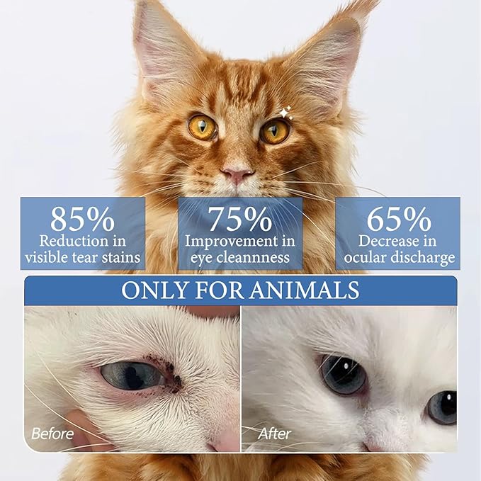 Eye Health Cream for Cats, Dogs, Pets, Cattle, Sheep, Horse, Bird 1/8 oz /3.5gr - 1Pcs