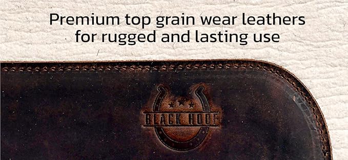 Black HOOF BlackHoof Steam Pressed Merino Wool Felt Contoured Pad 1 Inch Thick(31in Length and 32in Width), Saddle pad for Horses, White