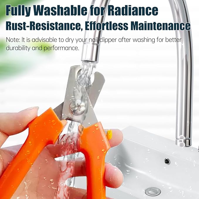 Dog Nail Trimmers 767C - Professional Dog Nail Clippers for Large and Small Dogs, Easy-to-Use Pet Nail Trimmers for Safe and Precise Grooming, Durable Claw Clippers for Paws Care