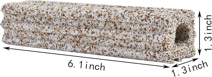 ALEGI Ceramic Bio Filter Media, Porous Media Filter Media for Sump Tank, Pond, Aquarium Fish Tank (Large 42 pcs)