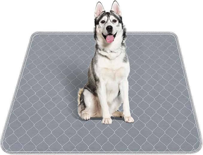 Conkote 2 Pack Washable Dog Pads 30" x 32", Reusable Pee Pads Waterproof Pet Puppy Playpen Pads Dog Mats with Non-Slip Bottom for Pet Training, Incontinence, Whelping, Playpen, Potty