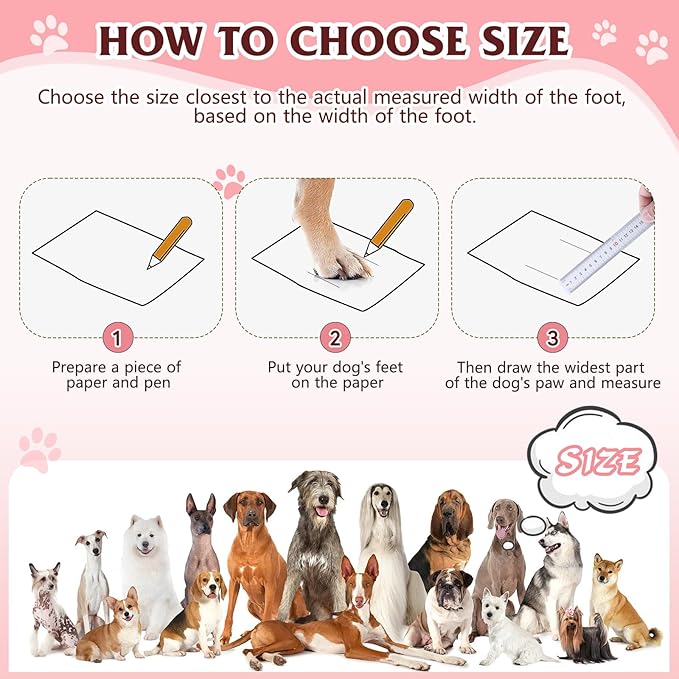 Dog Shoes for Large Medium Small Dog, Mesh Breathable Dog Shoes for Hot Pavement, Anti-Slip Dogs Boots Paw Protectors with Reflective for Outdoor Walking Indoor Hardfloors (Size 4)