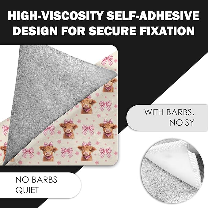 27.6" Cat Grooming Wrap, Self Adhesive Cat Wrap for Cutting Nails, Anti-Escape Calming Cat Swaddle Wrap for Medicine Ear Cleaning, Cow Anti-Scratch Cats Burrito Restraint Blanket, Practical Pet Tool