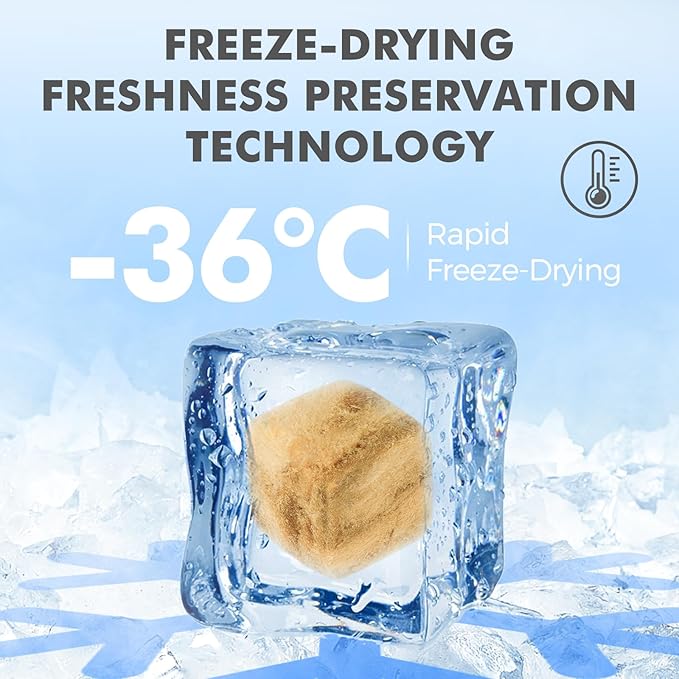 Freeze Dried Cats & Dogs Raw Treats, All Natural Single Ingredient Salmon, High Protein Healthy Pet Training Treats or Food Topper, 10.6 oz