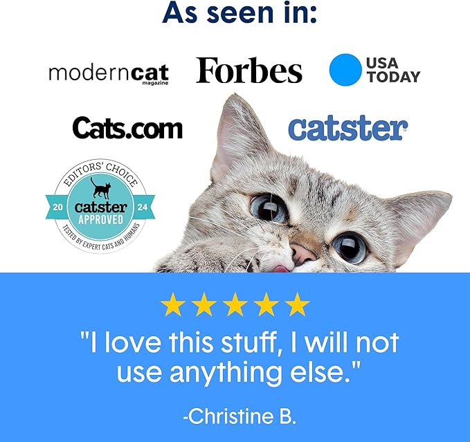 Boxie® Probiotic Cat Litter 40 Day Natural Odor Control, 16lb Clumping Kitty Litter (Clay)