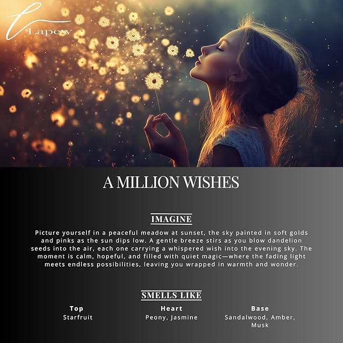 A Million Wishes Carpet Freshener Powder Refill 36 oz | Powerful Odor Eliminator for Home | Upholstery Deodorizer | Carpet Deodorizer | Pet Urine | Cat Litter Box | A Thousand Wishes Fragrance