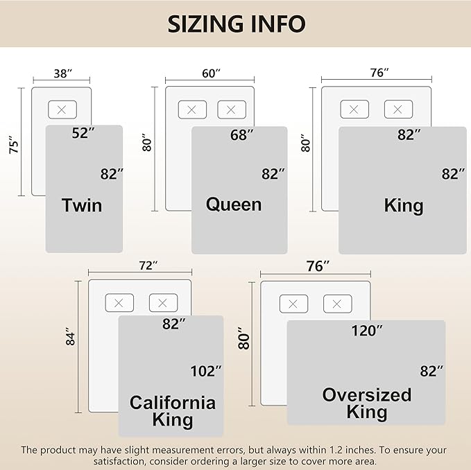 gogobunny 100% Double-Sided Waterproof Dog Bed Cover Pet Blanket Sofa Couch Furniture Protector for Puppy Large Dog Cat, Reversible (82x102 Inch (Pack of 1), Dark Pumpkin/Light Pumpkin)