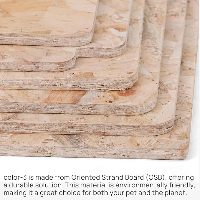 Dog House Indoor for Small Dogs or Cats, Cozy Wooden Design, Small Indoor Bed House, with Air Vents and Elevated Floor Warm Dog Cave