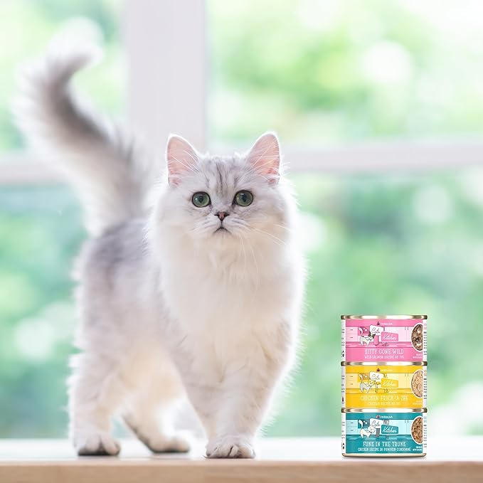 Weruva Cats in The Kitchen, Chicken Frick 'A Zee Wet Cat Food, 10oz Can (Pack of 12)