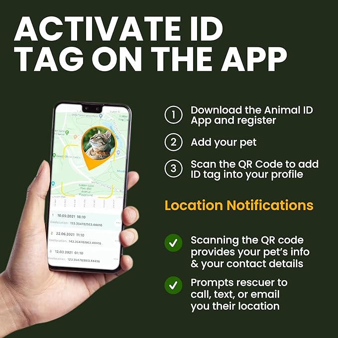 BRONZEDOG Leather Cat Collar with Removable Bells Non Breakaway Kitten QR Tag for Girl Boy (7" - 9" for Cats, Red & Silver)