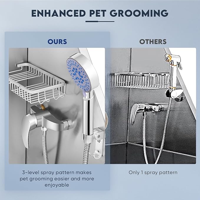 62" Pet Dog Bathing Station,Professional Stainless Steel Dog Grooming Tub,Pet Bathing Tub Dog Bathing Station with Faucet Walk-in Ramp Accessories,Commercial or Household use, (Extra Large)