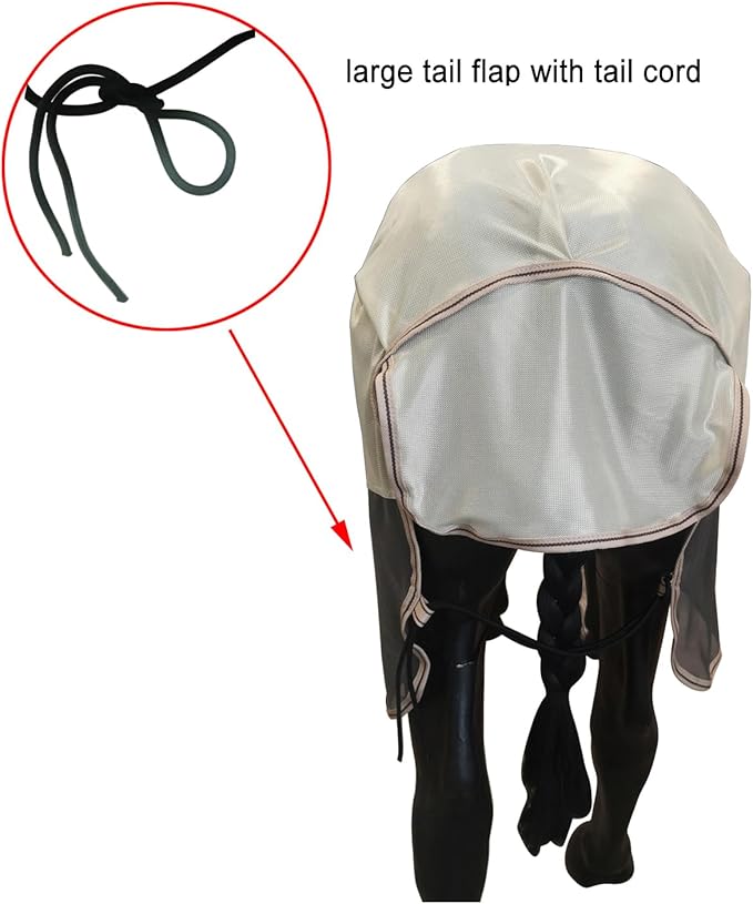 BARN & STABLE Breathable and UV Protective Horse Fly Sheets Tear-Resistant Mesh Fly Sheets for Horse Comfy Equine Summer Sheets with Removable Web Leg Straps