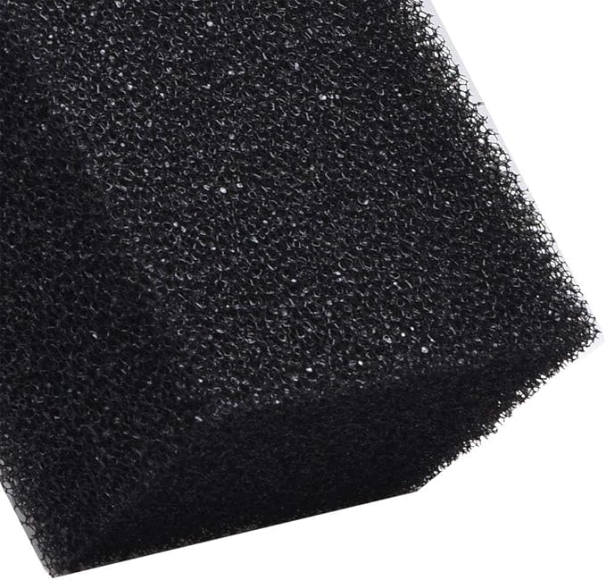 ALEGI Filter Foam Sponges, Bio Sponge Filter Media Pad, Cut-to-Size Foam for Aquarium Fish Tank (10" x 4.7" x 2.75" (2pcs))