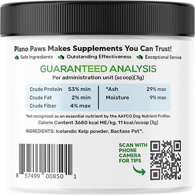 Dog Teeth Cleaning Powder - Plaque and Tartar Remover - Dental Powder with Bactase PET - Breath Freshener for Overall Dental Care - Supports Mouth, Teeth, and Gum Health for All Ages and Sizes