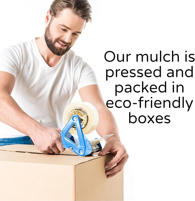 Premium Black Wood Mulch for Landscaping, Gardens, Lawns, Potting Media, and Potted Plants (0.7 CF - 20 L - 21 QTS)