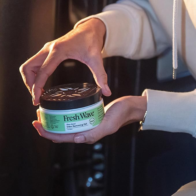 Fresh Wave Odor Removing Gel, 7 oz., Pack of 3 - Odor Absorbers for Home, Safer Odor Relief, Natural Plant-Based Odor Eliminator, Every 7 oz. lasts 15-30 Days, For Cooking, Trash & Pets