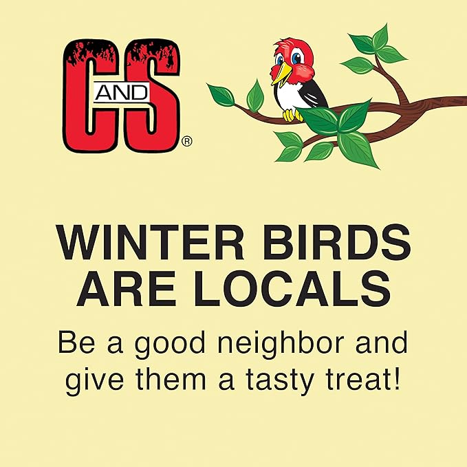 C&S Sunflower Suet Nuggets, Suet Nuggets for Wild Birds, 8 Lbs