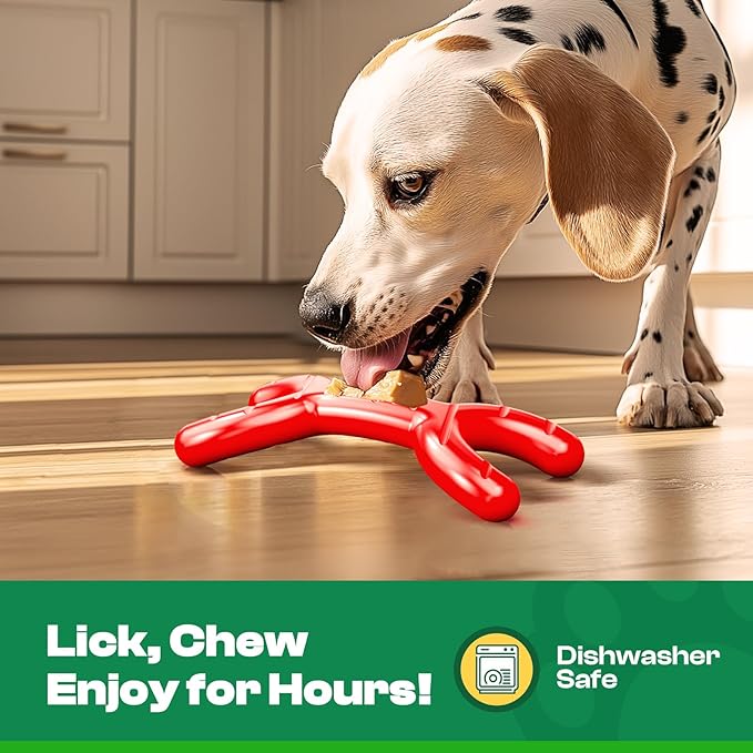 Dog Toys for Aggressive Chewers - Heavy Duty Chew Proof Durable Toy for Large Breed Dogs, Interactive Tough Nylon Bone for Boredom Relief & Mental Stimulation