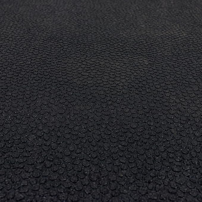 Mohawk Home Heavy Duty Rubber Stall Mat - Gym Floor- Under Dog Crate - All Purpose Utility 2'x2' - 1/2" Thick