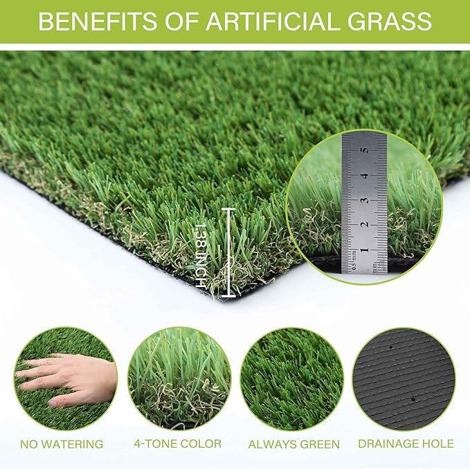 Fake Grass for Dog to Pee on Artificial Grass for Turf Mats for Puppy Training Dogs Pee Pads Extra Large for Dogs 6.5x10FT Dog Supplies Reusable