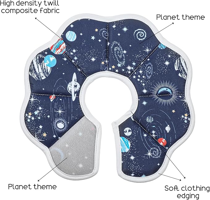 2Pcs Cat Conical Collar Soft Adjustable Cat Collars Water Proof Recovery Collar Prevent Licking Protective Foldable Easy to Eat Drink for Cats Kittens Puppies (Blue S XS)