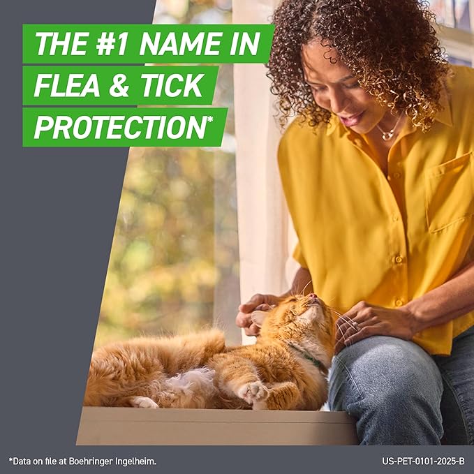 FRONTLINE Plus Flea and Tick Treatment for Cats Over 1.5 lbs. 8 Treatments