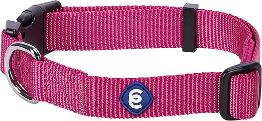 Blueberry Pet X-Small Dog Collar | Girl Dog Collars | Female Dog Collar XS | Quick Release Dog Collar | Very Berry Nylon Dog Collar for Girl, Collar for Small Dogs