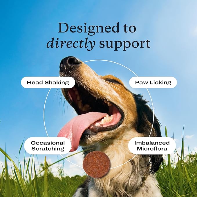 PetLab Co. Allergy & Immune Probiotics for Dogs, Support Seasonal Allergies, Gut & Digestive Health - Pork Flavor - 30 Soft Chews - Pack of 2 - Packaging May Vary