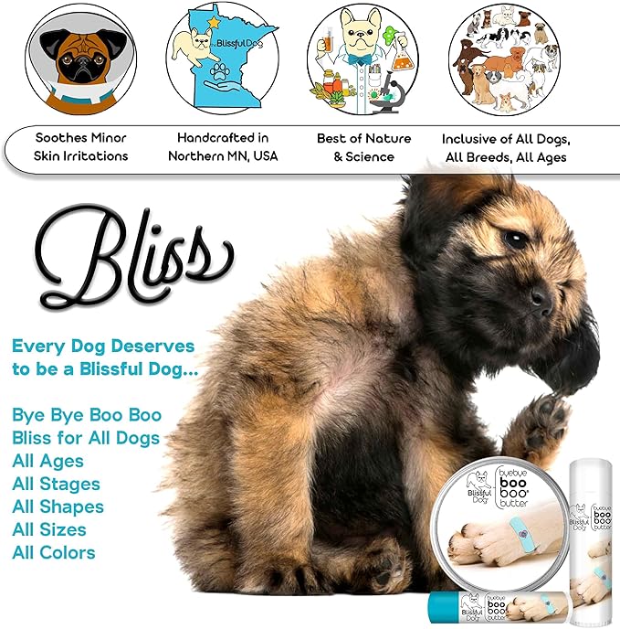 The Blissful Dog Icelandic Sheepdog Boo Boo Butter, 1 Ounce
