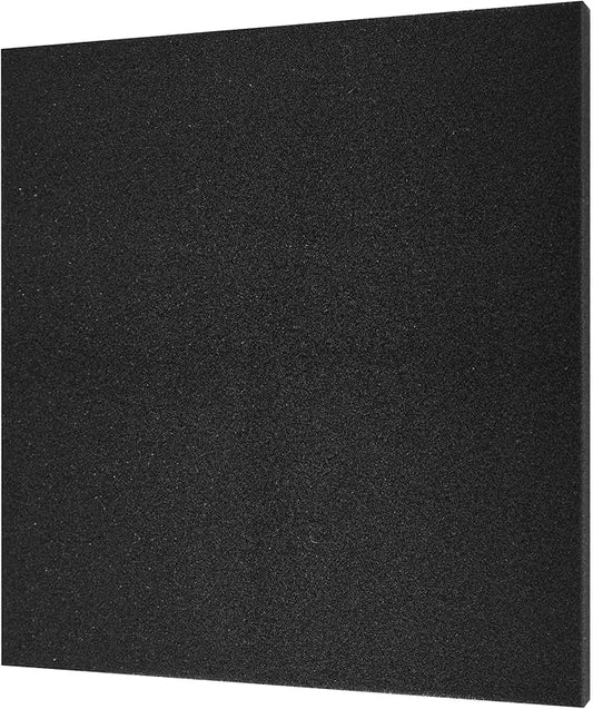 Aquarium Sponge Filter – Cut-to-Fit Filter Foam for Most Fish Tanks, Efficiently Traps Debris & Particles, Easy to Clean Prefilter Sponge for Aquarium, Dye-Free, 20x20x1 Inch, (50PPI)