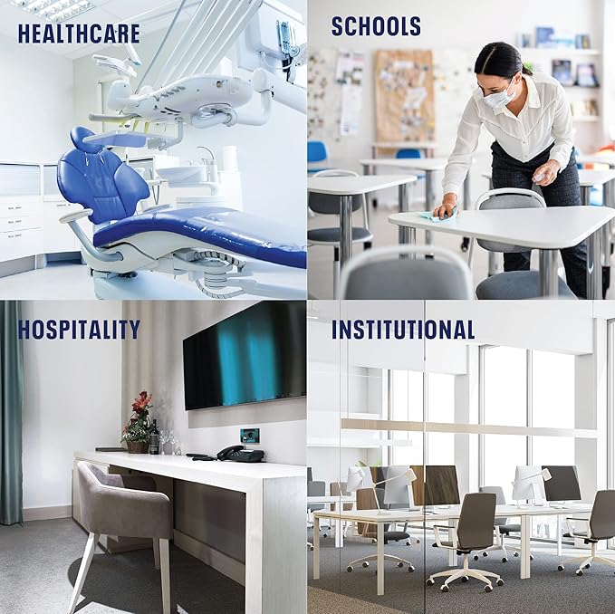 Bioesque Botanical Disinfectant Solution, Heavy Duty Broad-Spectrum Disinfectant, Kills 99.9% of Bacteria, Viruses*, Fungi, & Molds, 32 Fluid Ounce (Pack of 1)