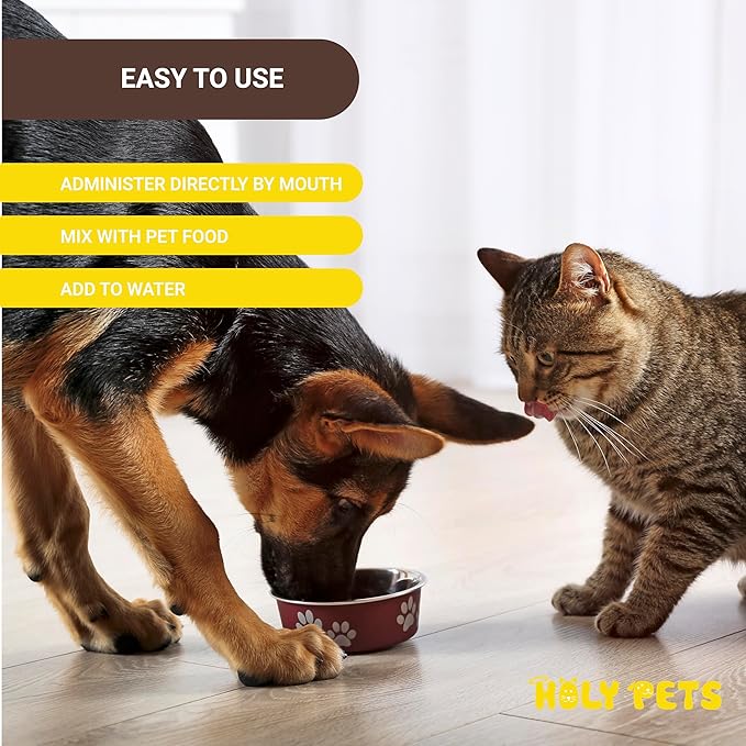 Cough Medicine for Dogs & Cats, Respiratory Infection Support - Sneezing Relief & Kennel Cough Treatment - Pet Asthma Support - Made with Natural Ingredients in The USA (4oz)