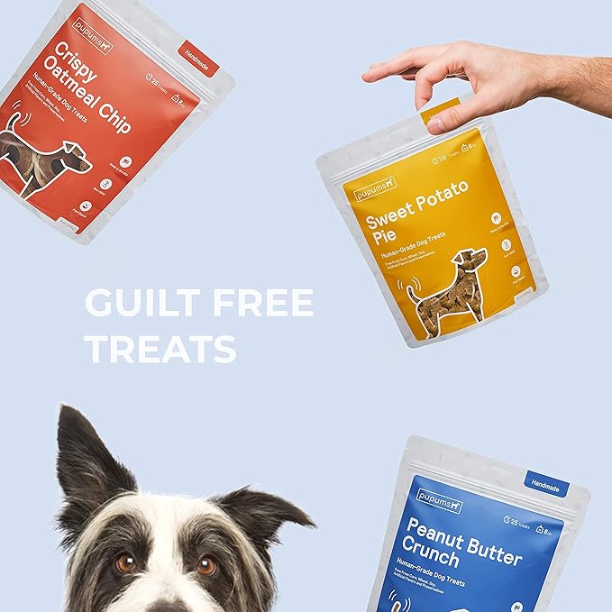 Sweet Potato Dog Treats Organic Grain Free Non-GMO Highly Digestible Dog Biscuits Made in USA (24oz)