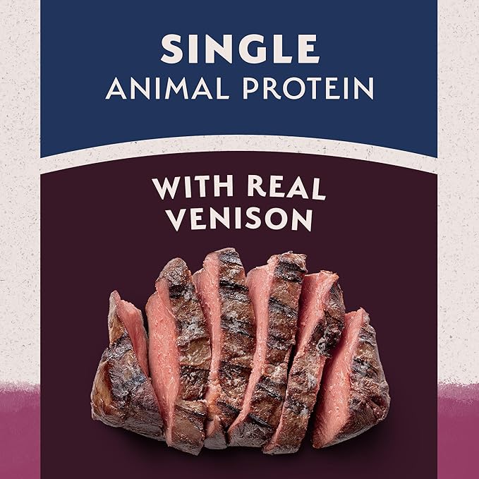 Natural Balance Limited Ingredient Adult Grain-Free Dry Dog Food, Reserve Sweet Potato & Venison Recipe, 22 Pound (Pack of 1)