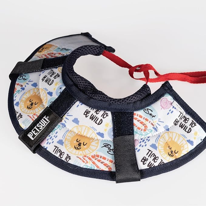 Cat Cone Collar – Colorful Cat Pattern - Lightweight Recovery Cone for Cats, Anti-Lick & Anti-Scratch, Vet Recommended, Elizabethan Collar (Colorful, XS [Neck Girth: 8.6"-12.2"])