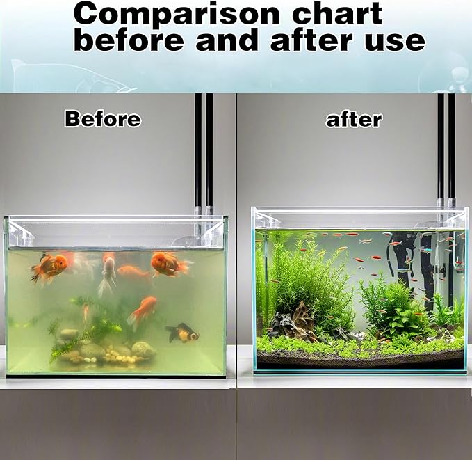 6 Pack of Aquarium Filters for Fish Tank Compatible with Marina Slim S10&S15&20 Replacement Filter Cartridge Activated Carbon bio-Zeolite Fish Tank Cotton Cartridge