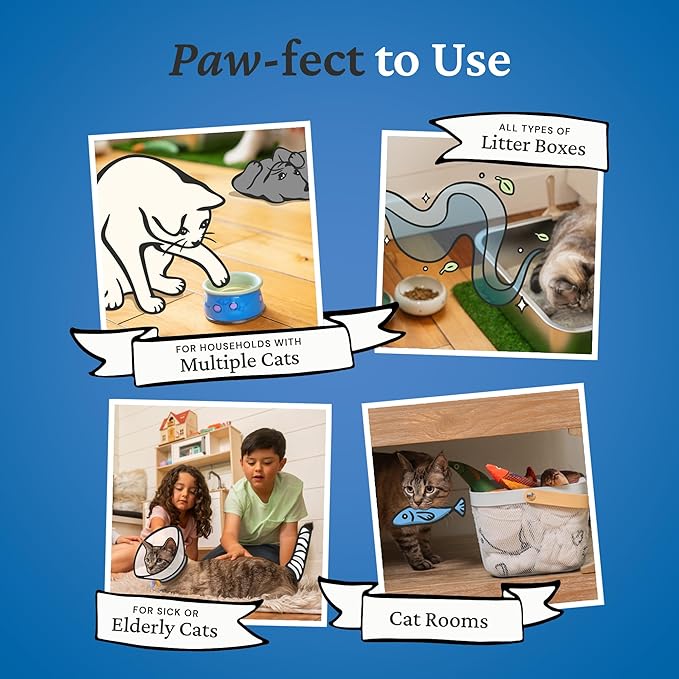 Fresh Wave Odor Removing Litter Box Jumbo Gel, 30 oz. | Safer Pet Odor Eliminator for Home and Litter Box Area