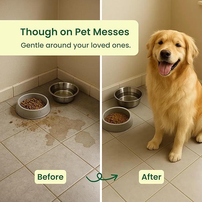 Good Natured Brand All-Purpose Cleaner Concentrate | Multi-Surface Cleaner | Natural Lemon Essential Oil | Multipurpose Cleaner Concentrate All Surfaces | Lemon Love | 4oz makes 64oz