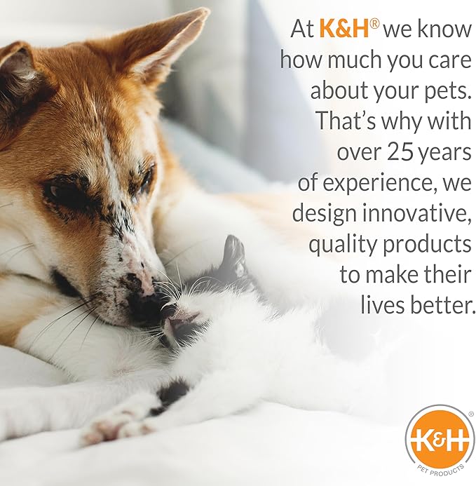 K&H Pet Products Elevated Outdoor Dog Cot Bed, Raised Cooling Bed with Washable Breathable Mesh for Large Dogs, Portable Raised Platform Pet Bed, Heavy Duty Metal Frame Hammock Bed, Jumbo, Gray