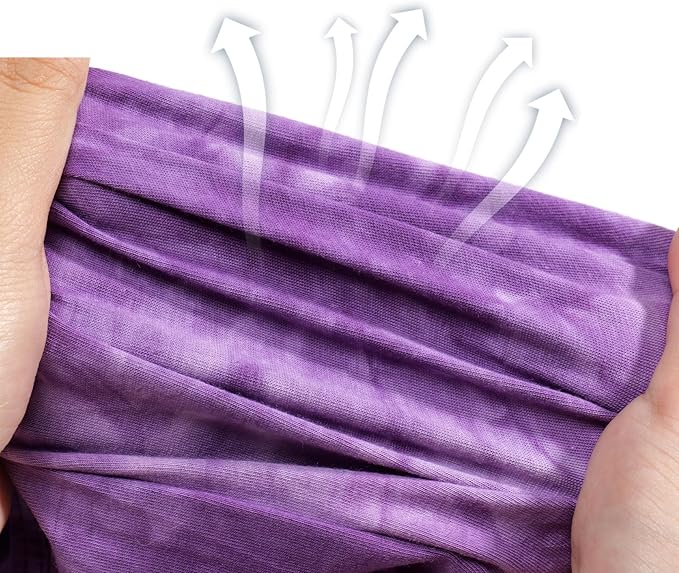 Cat Recovery Suit for Male and Female Surgical Post Surgery Soft Cone Onesie Tie Dye Cats Shirt Clothes Neuter Licking Protective Diapers Outfit Cover Kitten Spay Collar Alternative(Purple, S)