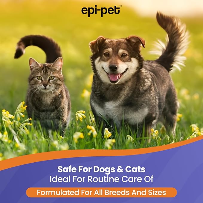 Dog & Cat Ear Cleaner Solution with Aloe Vera & Tea Tree Oil – Removes Itchy Ear Wax, Debris, Odor – Ears Wash, Drops & Flush for Pets, Dog Ears Cleaning, Cat Cleaner (16 oz- Pack of 3)