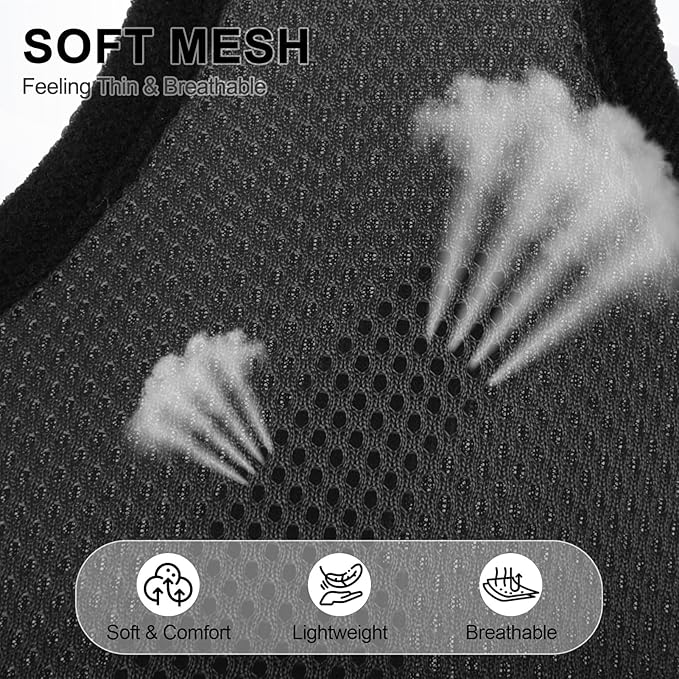 BINGPET Small Dog Harness - Breathable Mesh Puppy Cat Harnesses - No Pull Adjustable Dog Harness Dog Vest Harness for Small and Medium Dogs